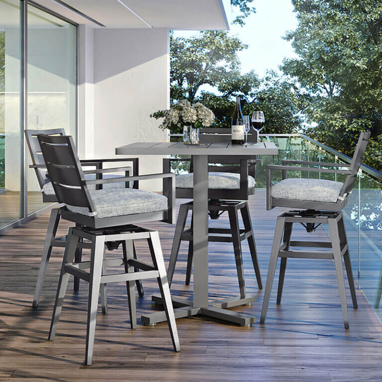 Palermo 36″ Bar Height Table - Pool Furniture Supply