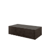 Contemporary Bellino Patio Coffee Table in Iron Color – Commercial Outdoor Lounge Furniture