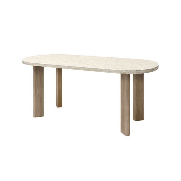 Picture of 84" x 40" Rectangular Forano Pompano Patio Counter Height Table, 184 lbs.