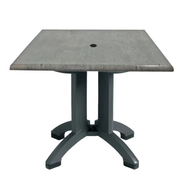 Picture of Atlanta 32” Square Resin Pedestal Table, 34 lbs.