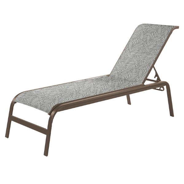 Anna Maria Armless Sling Chaise Lounge	
