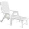 Picture of Bahia Plastic Resin Stackable Deck Chair, 23 lbs.