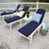 Polywood Chaise Cushion for Nautical Chaise Lounge