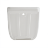 Bottom view of the Forma commercial pool edge seat chair showing its molded one-piece construction