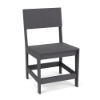 Leisure MGP solid style commercial dining chair in Susquehanna Grey