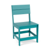 Leisure MGP slat style commercial patio dining chair in Aruba