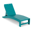 Aruba Leisure MGP Slat Style adjustable patio chaise lounge for commercial pool decks