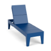 Royal Blue Leisure MGP Flat Solid Style pool chaise lounge with adjustable reclining back