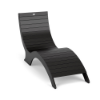 Aqua MGP 9–15 inch ledge in-pool chaise lounge in black