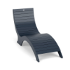 Aqua MGP 9–15 inch ledge in-pool chaise lounge in navy