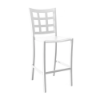 Plazza Polymer Stacking Barstool With Aluminum Frame, 22 Lb. – For Interior Commercial Use