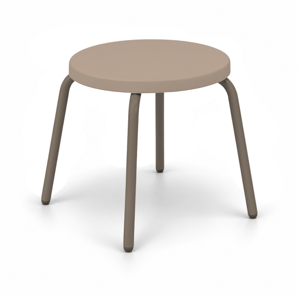 St. Maarten II Straight RoundFiberglass Side Patio Table